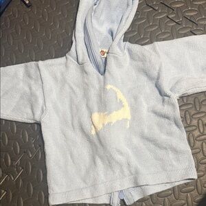 Cozy Light Blue Kids Hoodie Cape Cod